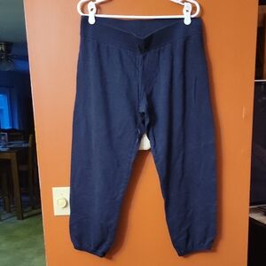PINK Victoria's Secret Navy Blue Track Joggers